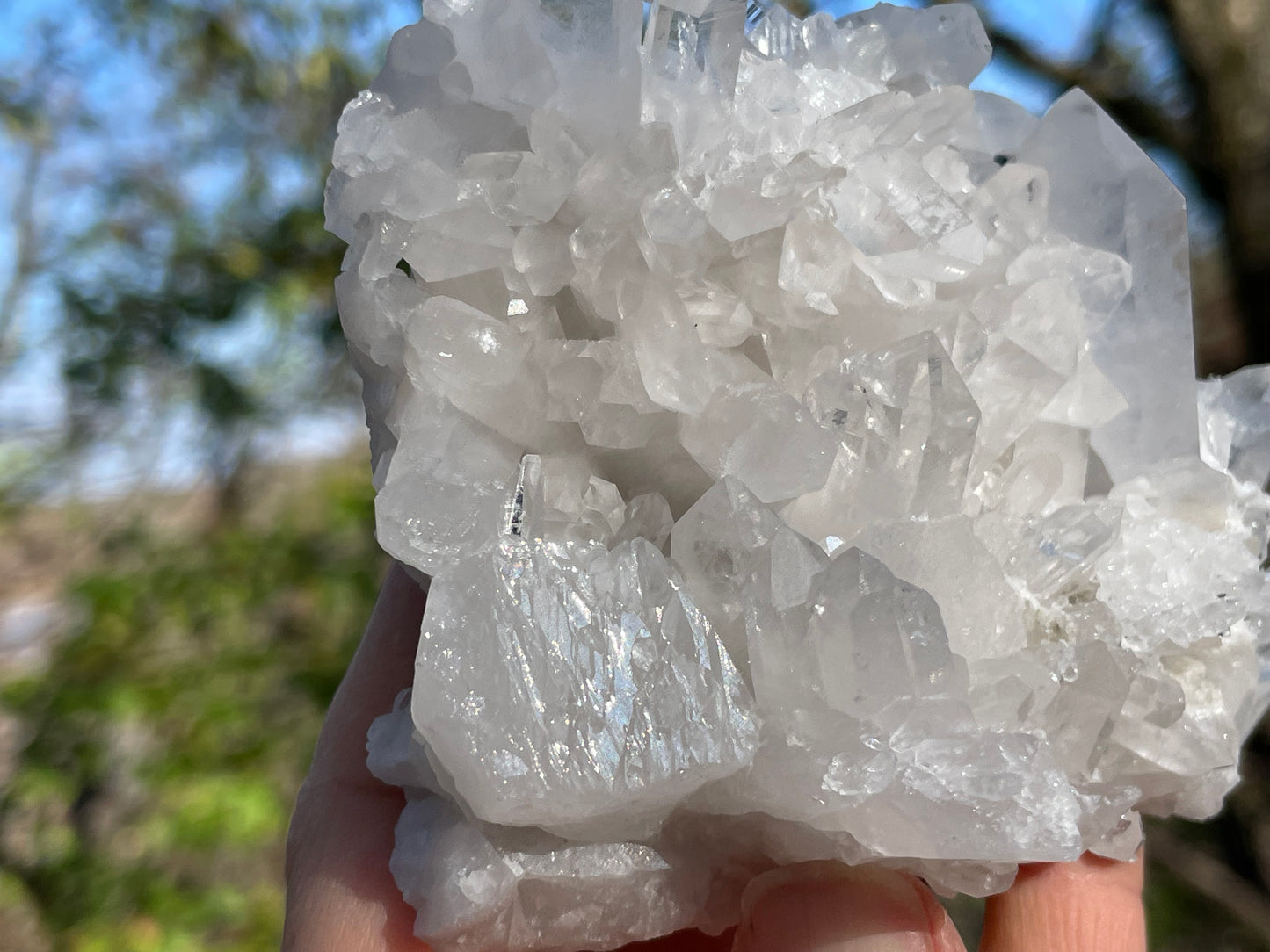 Clear Quartz Crystal Cluster || Raw Quartz Cluster || Lemurian Quartz Crystal Cluster