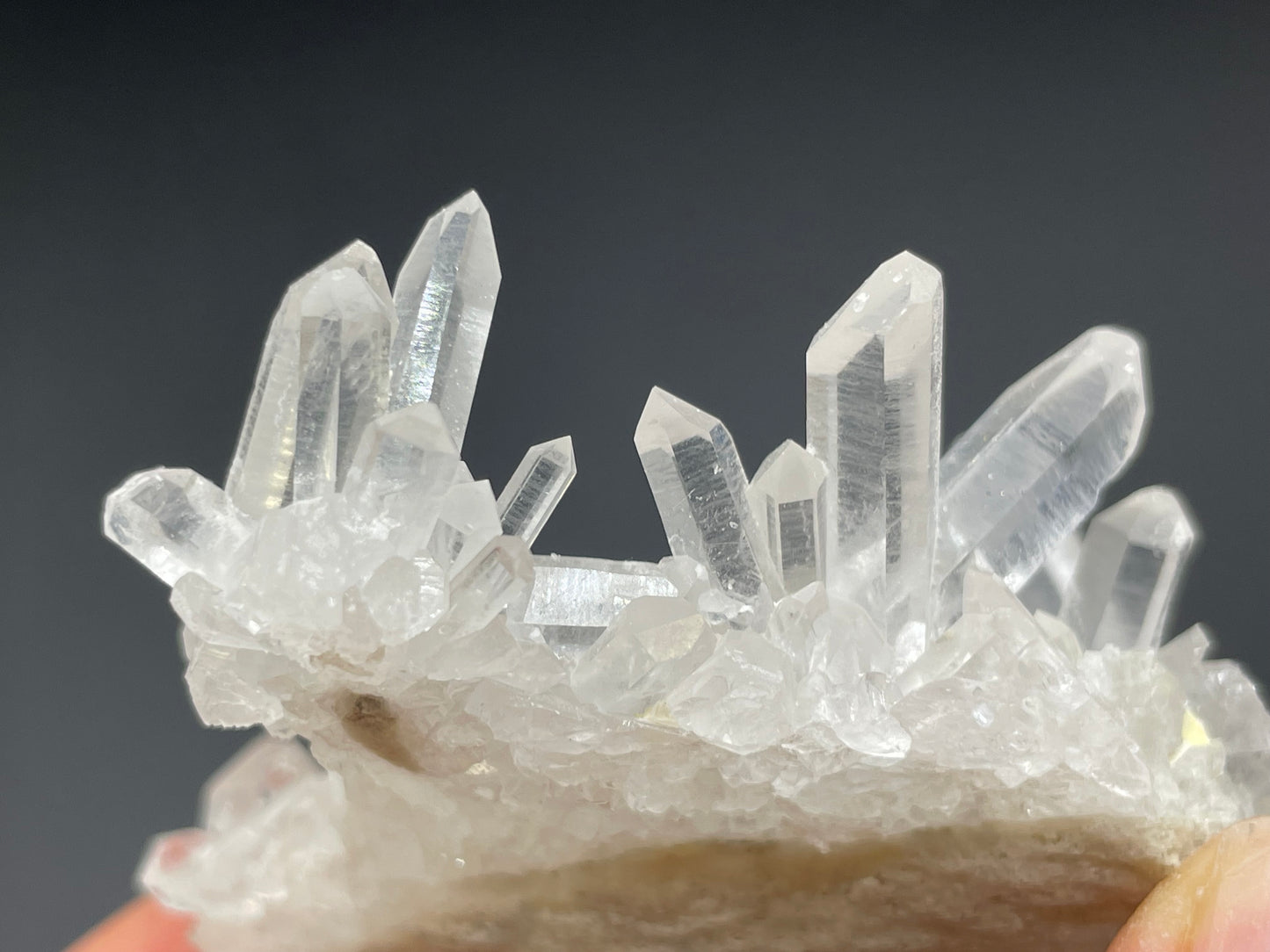 Clear Quartz Crystal Cluster || Raw Quartz Cluster || Lemurian Quartz Crystal