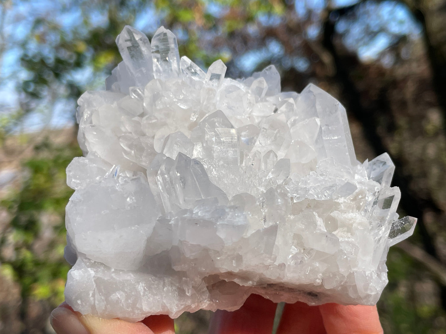 Clear Quartz Crystal Cluster || Raw Quartz Cluster || Lemurian Quartz Crystal Cluster