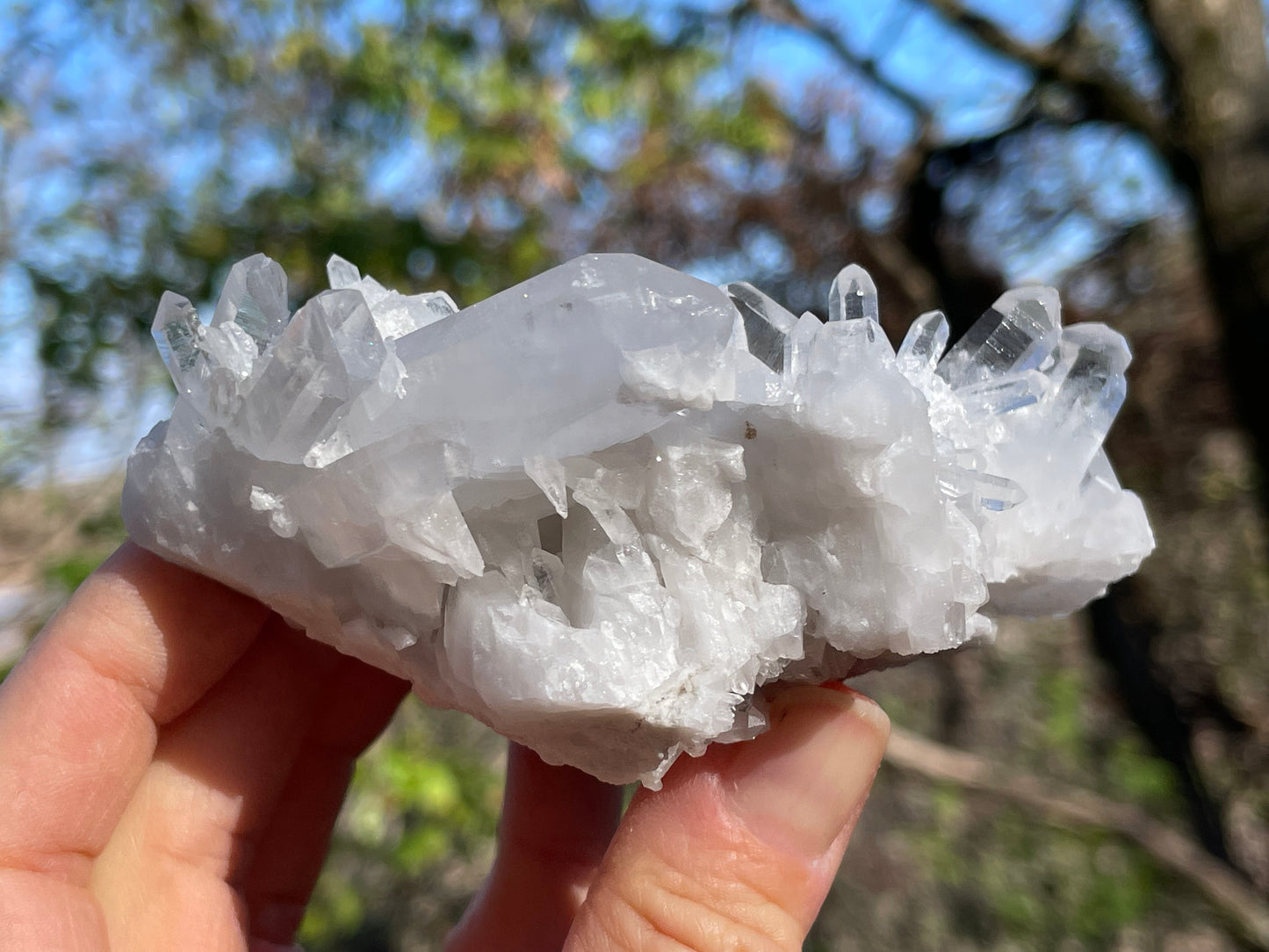 Clear Quartz Crystal Cluster || Raw Quartz Cluster || Lemurian Quartz Crystal Cluster