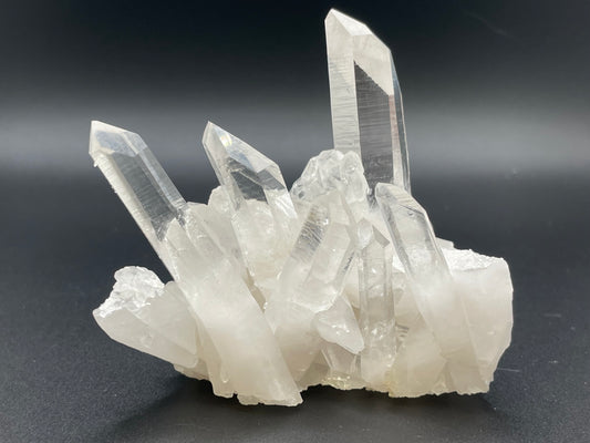 Clear Quartz Crystal Cluster || Raw Quartz Cluster || Lemurian Quartz Crystal