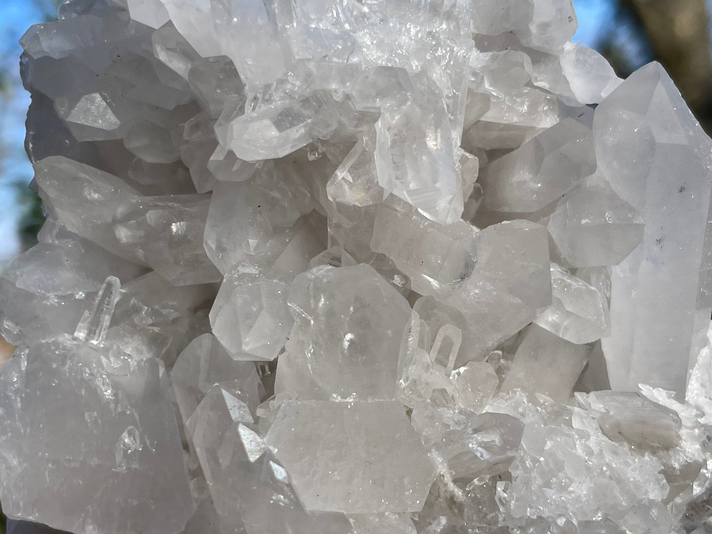 Clear Quartz Crystal Cluster || Raw Quartz Cluster || Lemurian Quartz Crystal Cluster