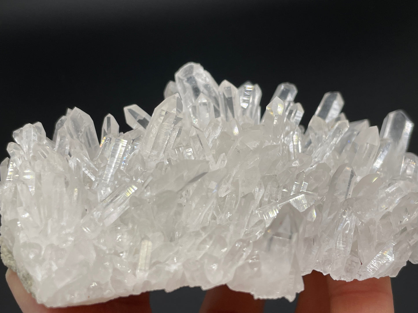 Clear Quartz Crystal Cluster || Raw Quartz Cluster || Lemurian Quartz Crystal Cluster