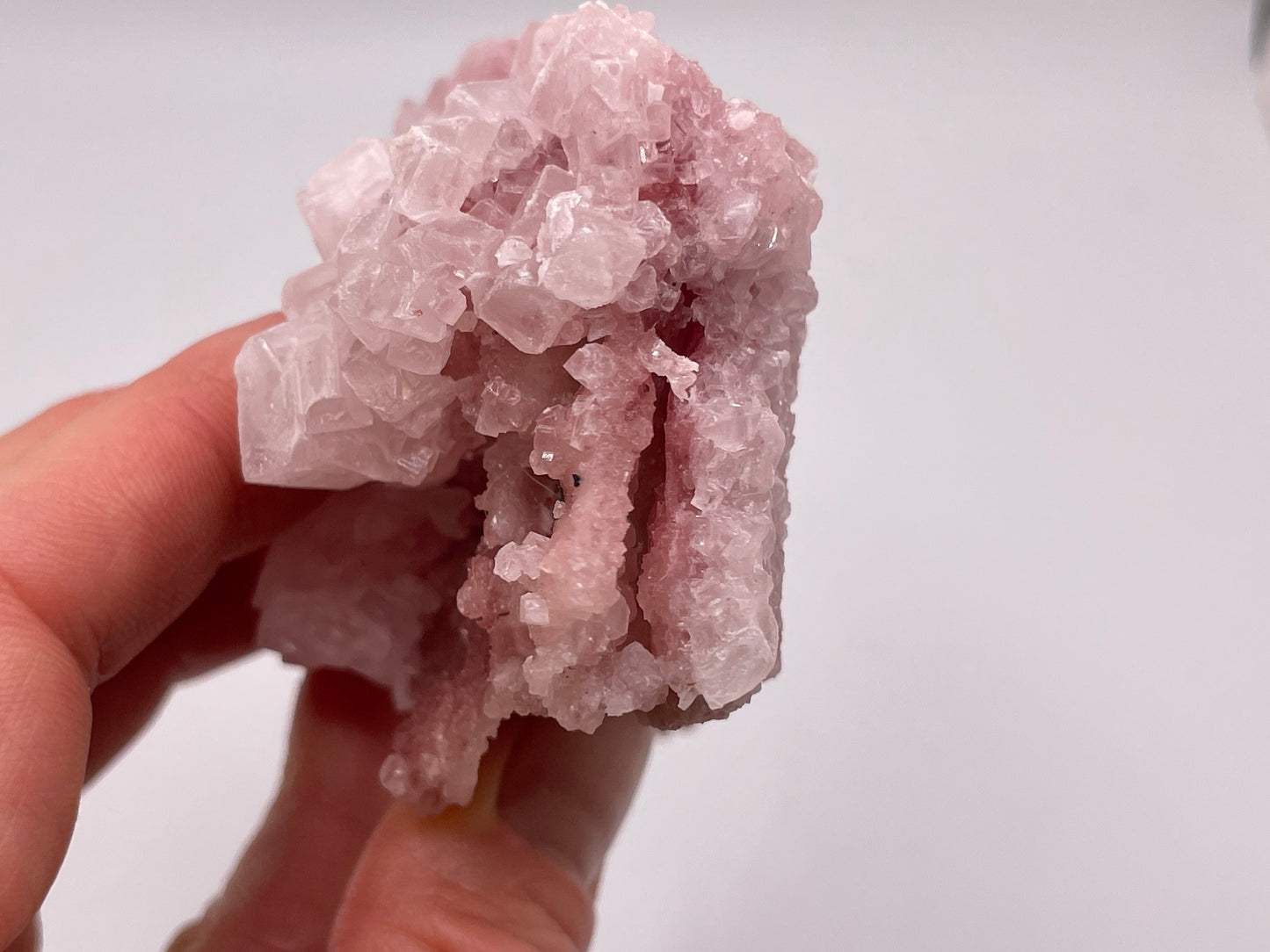 Halite Crystal Cluster || Raw Halite Cluster || Pink Halite - Searles Lake