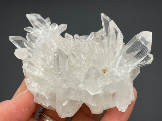 Clear Quartz Crystal Cluster || Raw Quartz Cluster || Lemurian Quartz Crystal