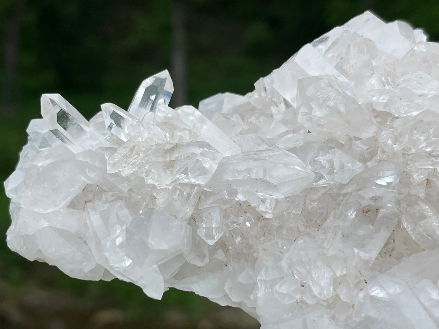 Clear Quartz Crystal Cluster || Raw Quartz Cluster || Lemurian Quartz Crystal Cluster