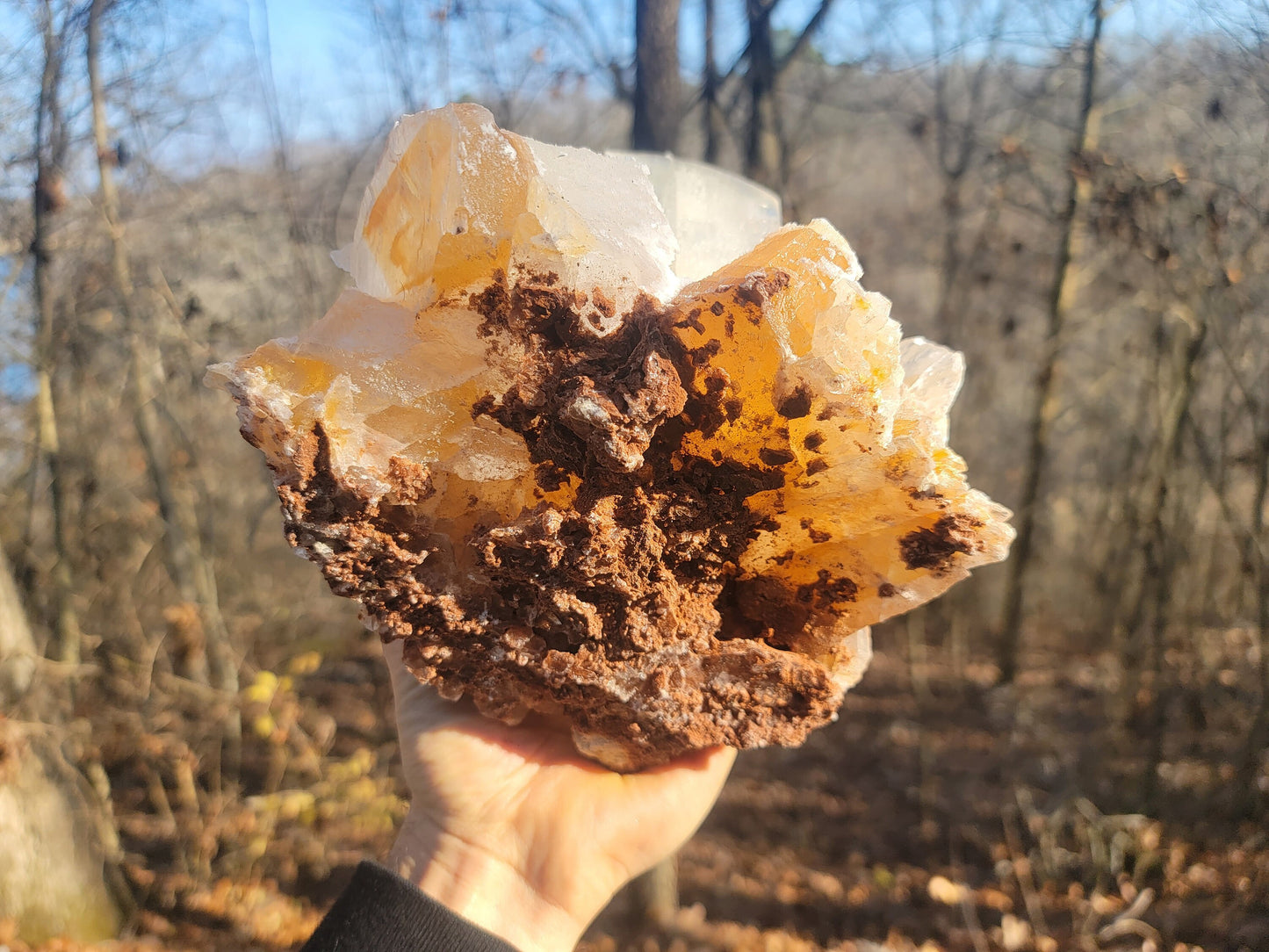 Golden Phantom Selenite Crystal Cluster || Sacral Selenite || Utah Selenite Cluster || Master Healer Crystal