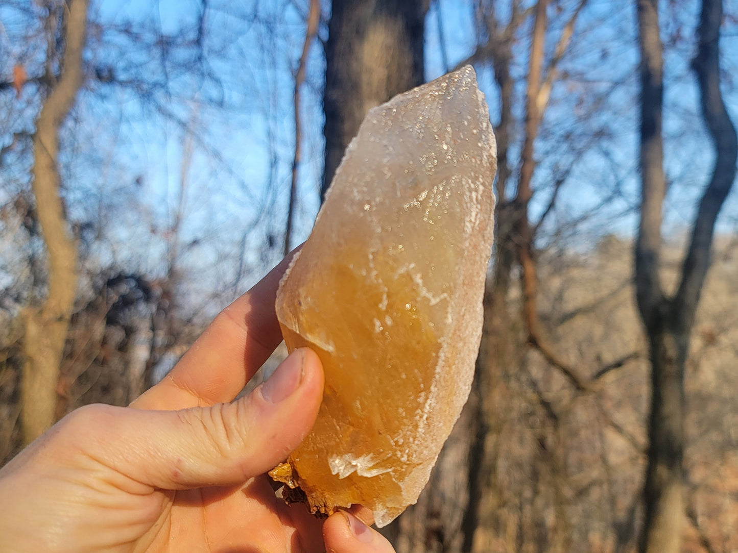 Golden Phantom Selenite Crystal Cluster || Sacral Selenite || Utah Selenite Slices || Master Healer Crystal