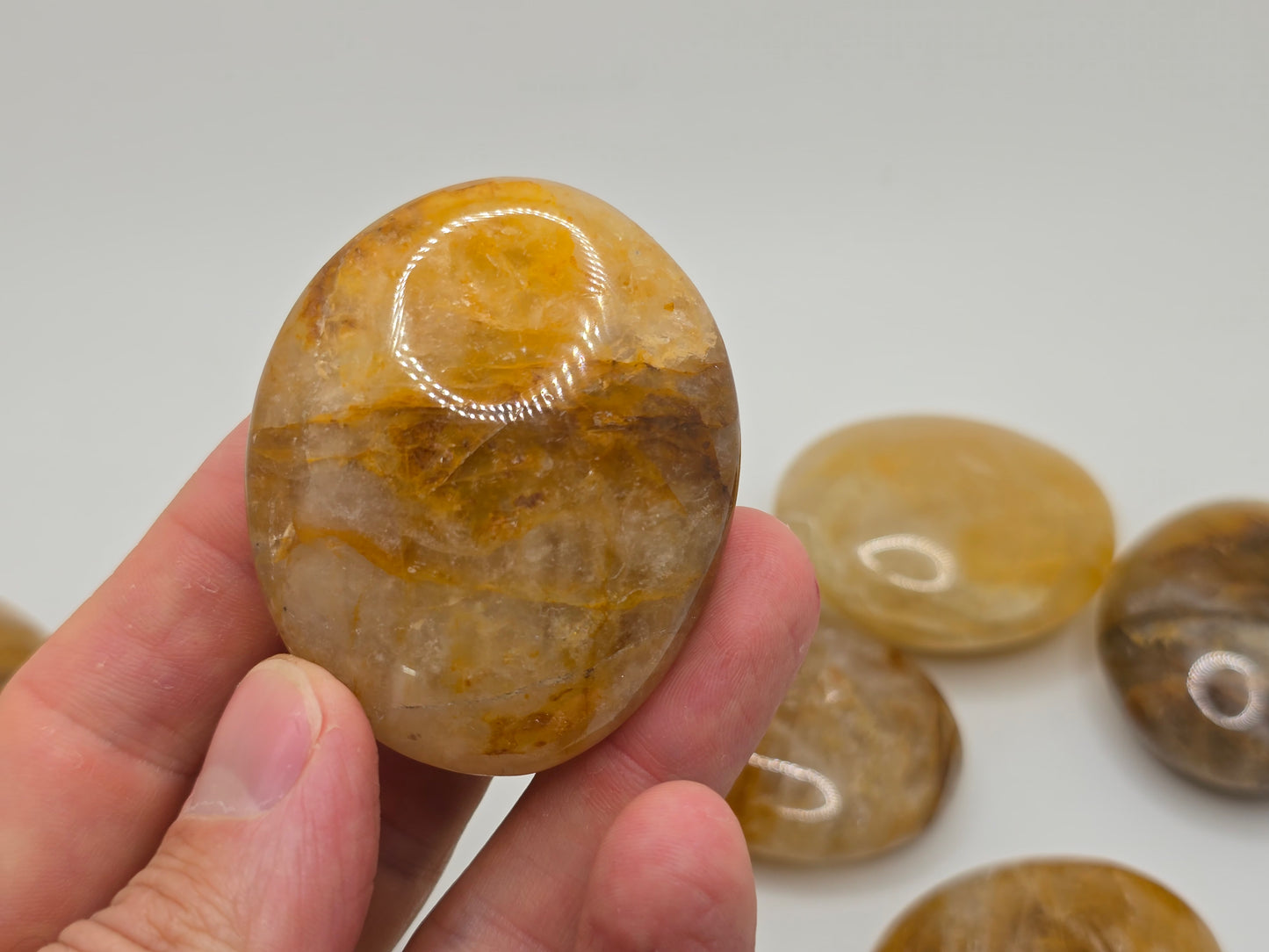 Golden Healer Palmstone