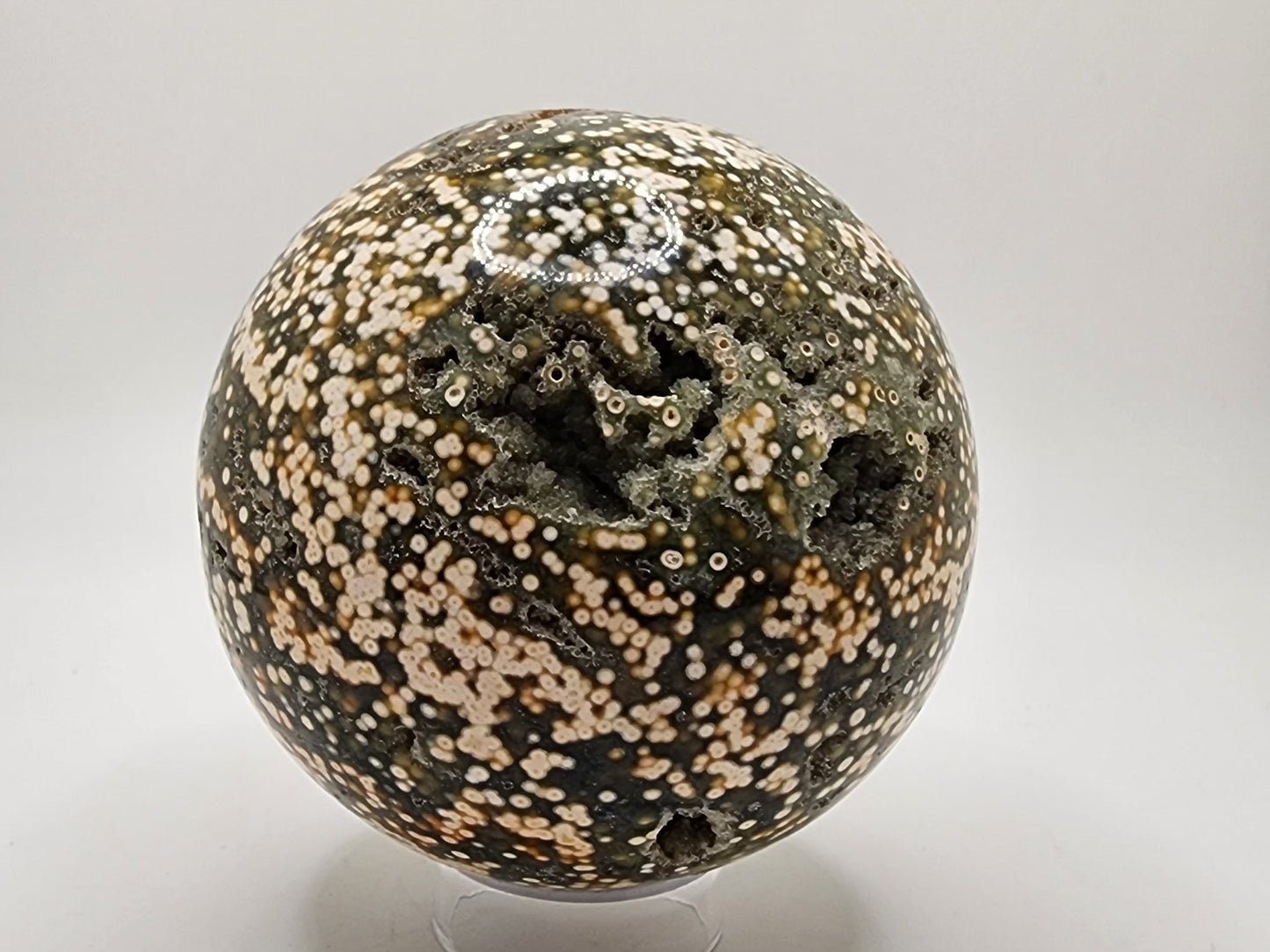 Veinless Ocean Jasper Sphere