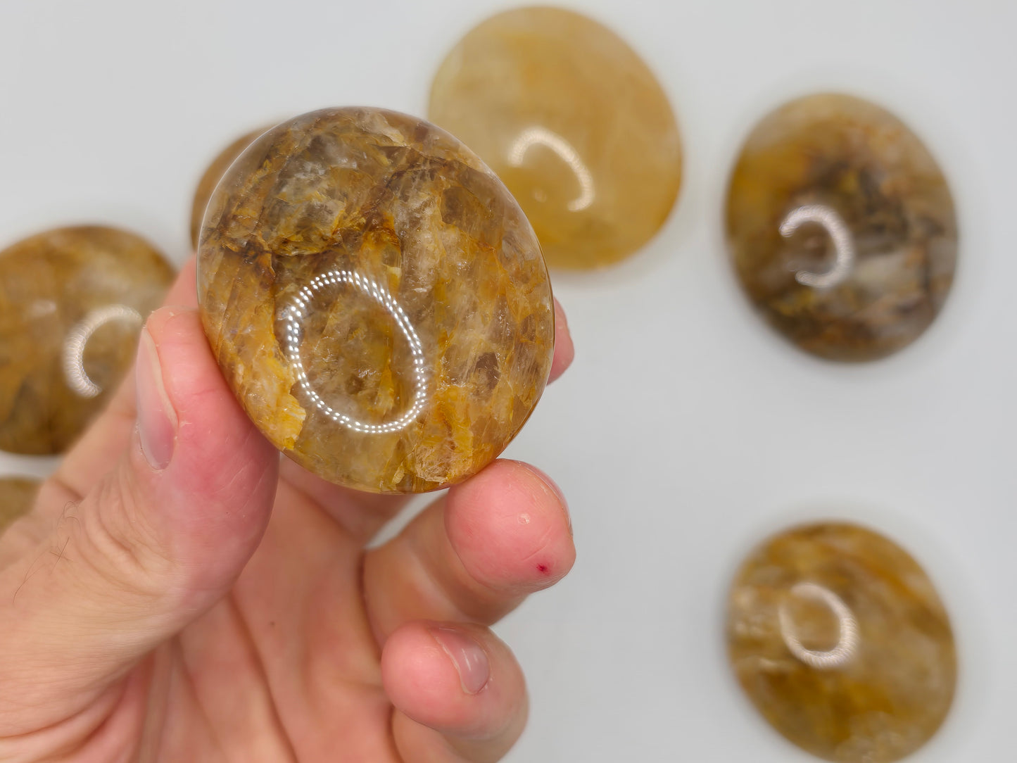 Golden Healer Palmstone