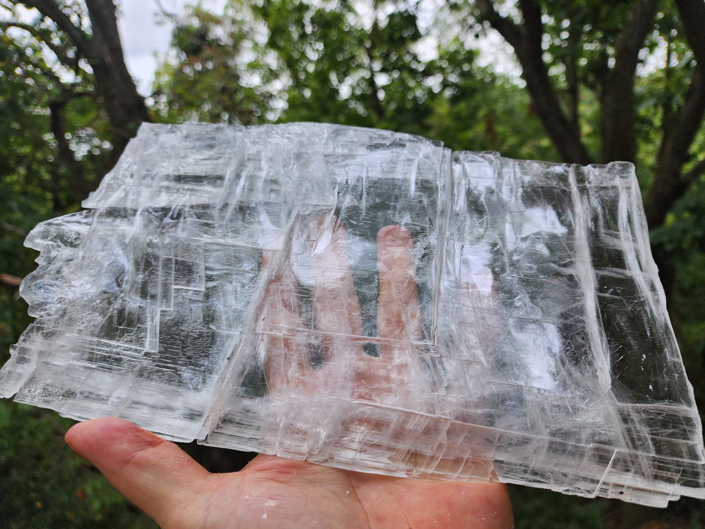 Large True Selenite Crystal Plate