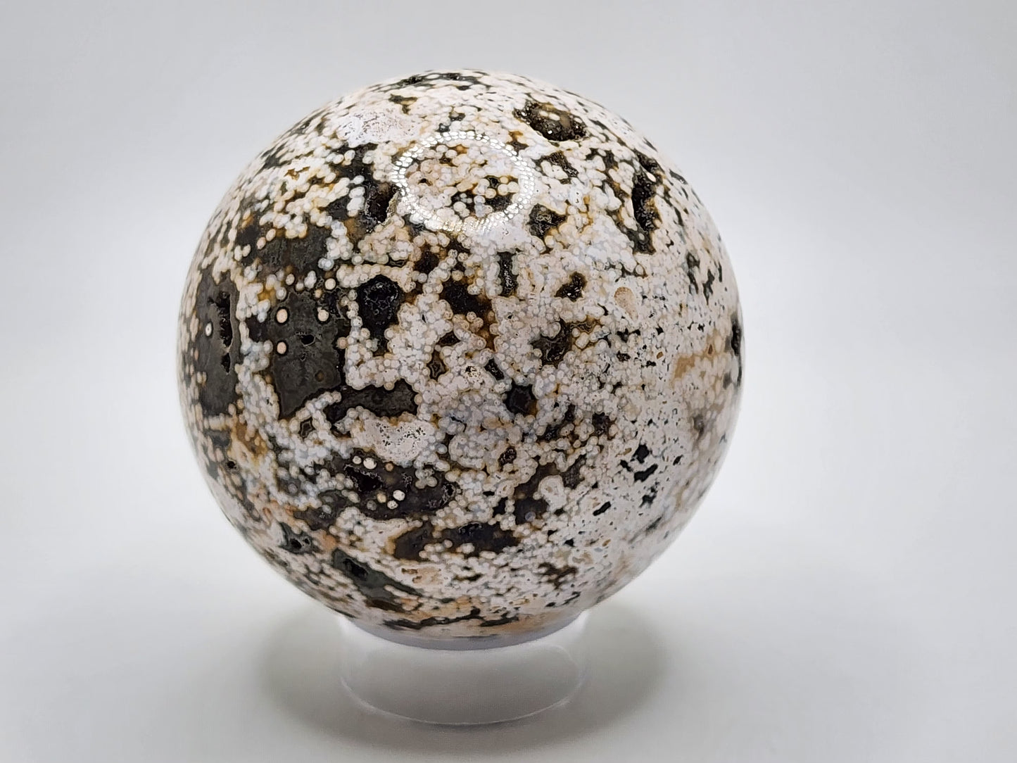 Veinless Ocean Jasper Sphere