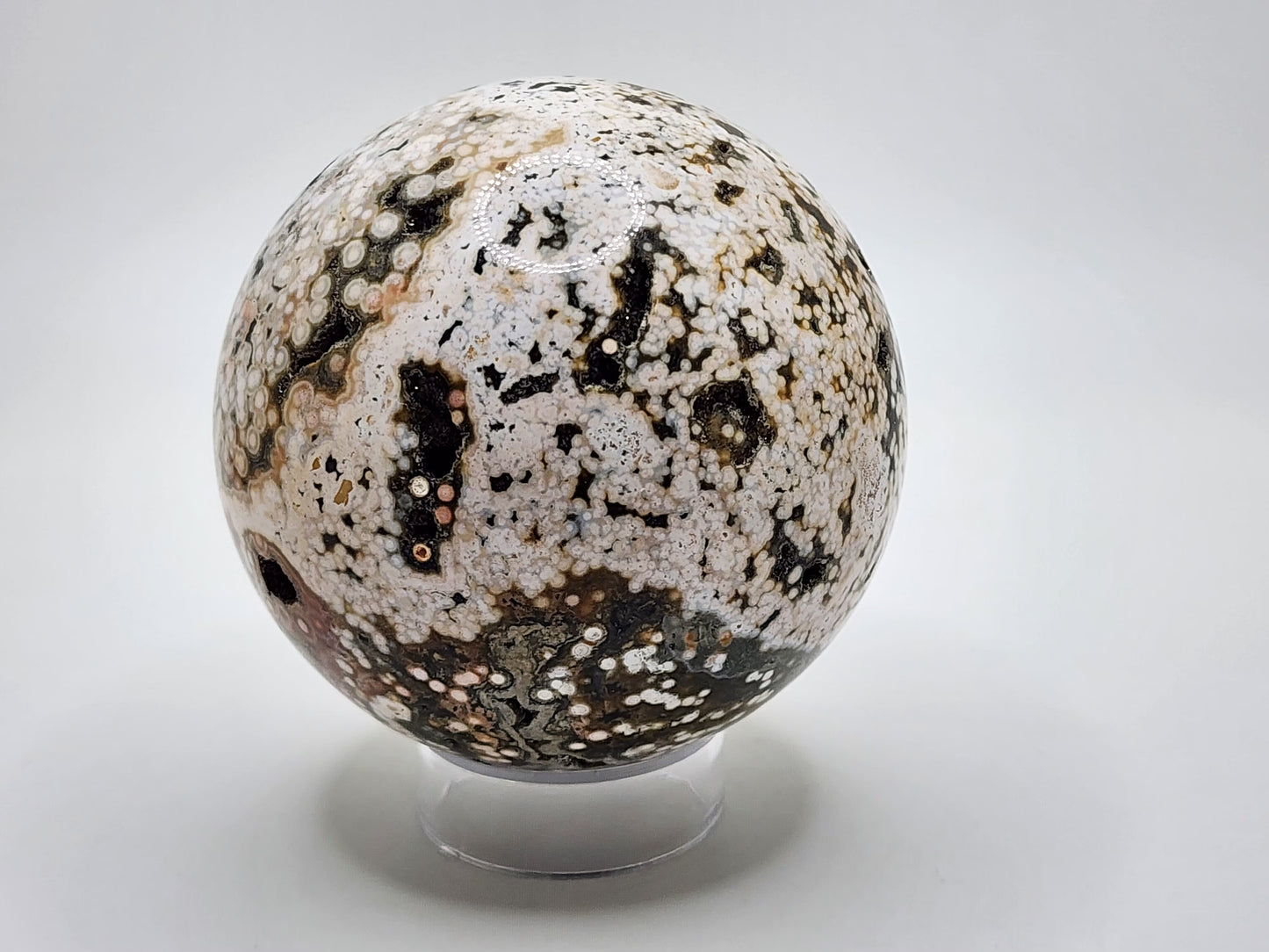 Veinless Ocean Jasper Sphere