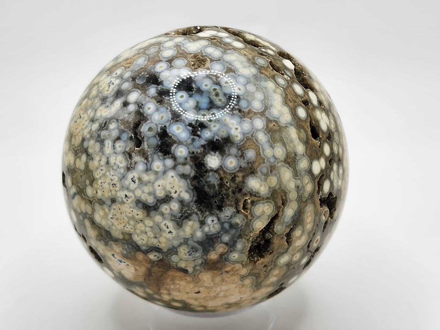 Veinless Ocean Jasper Sphere