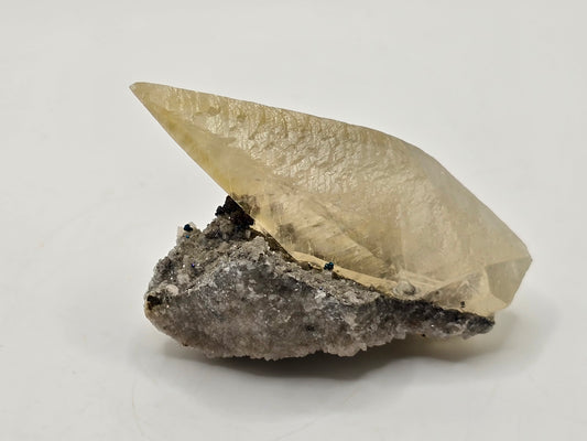 Sweetwater Calcite Cluster with Chalcopyrite || #99