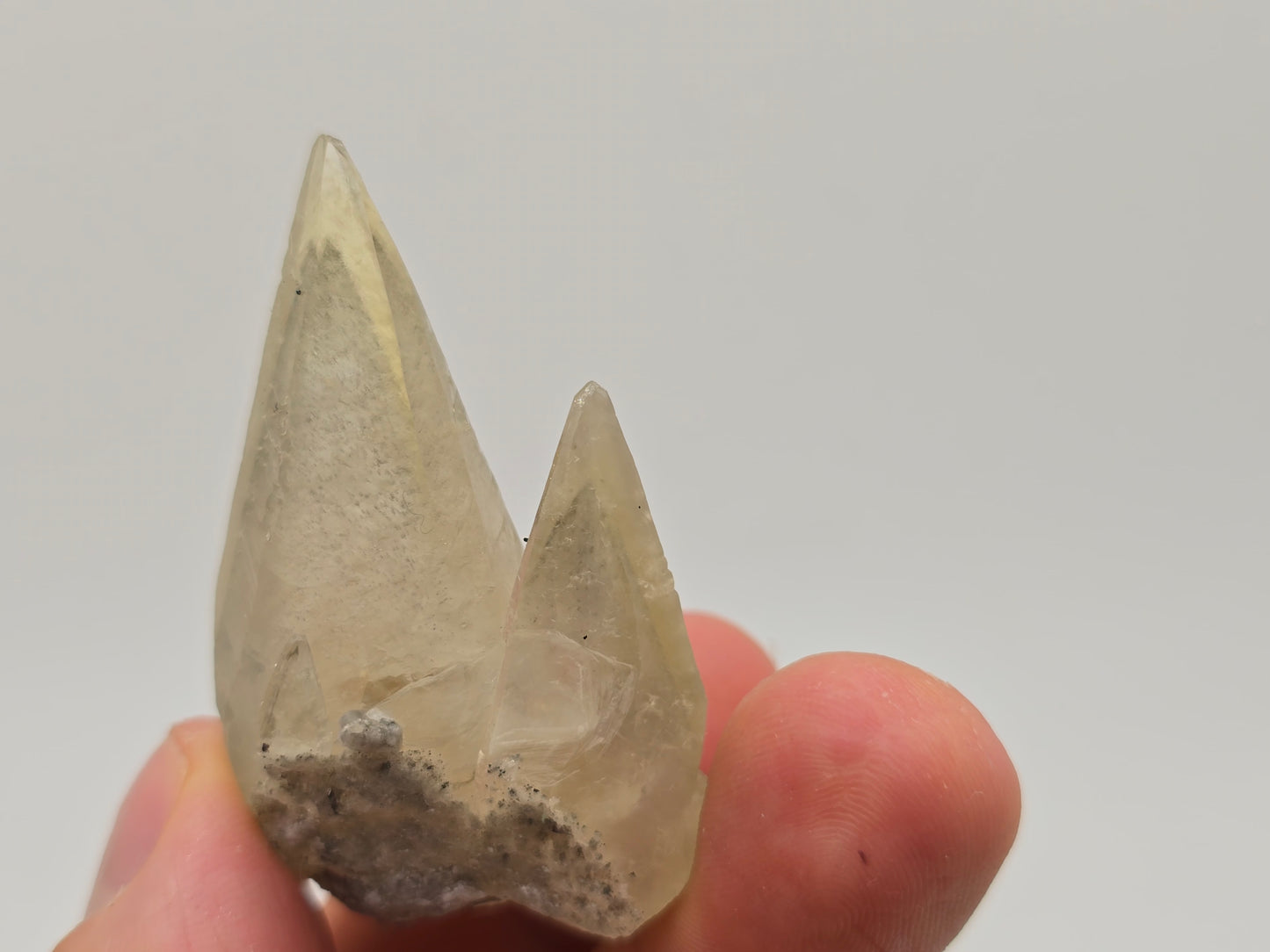 Sweetwater Calcite Point with Chalcopyrite || #100