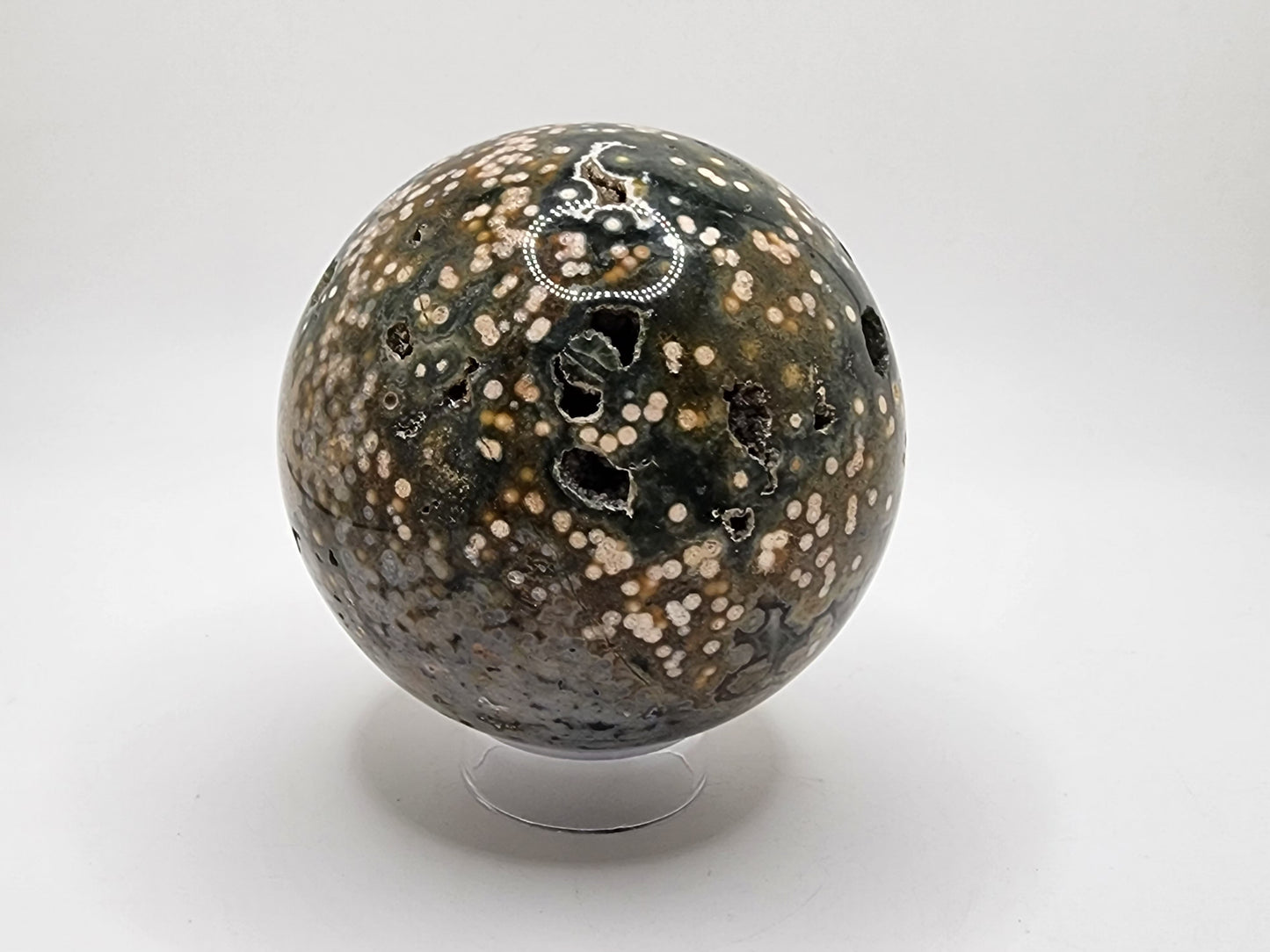 Veinless Ocean Jasper Sphere