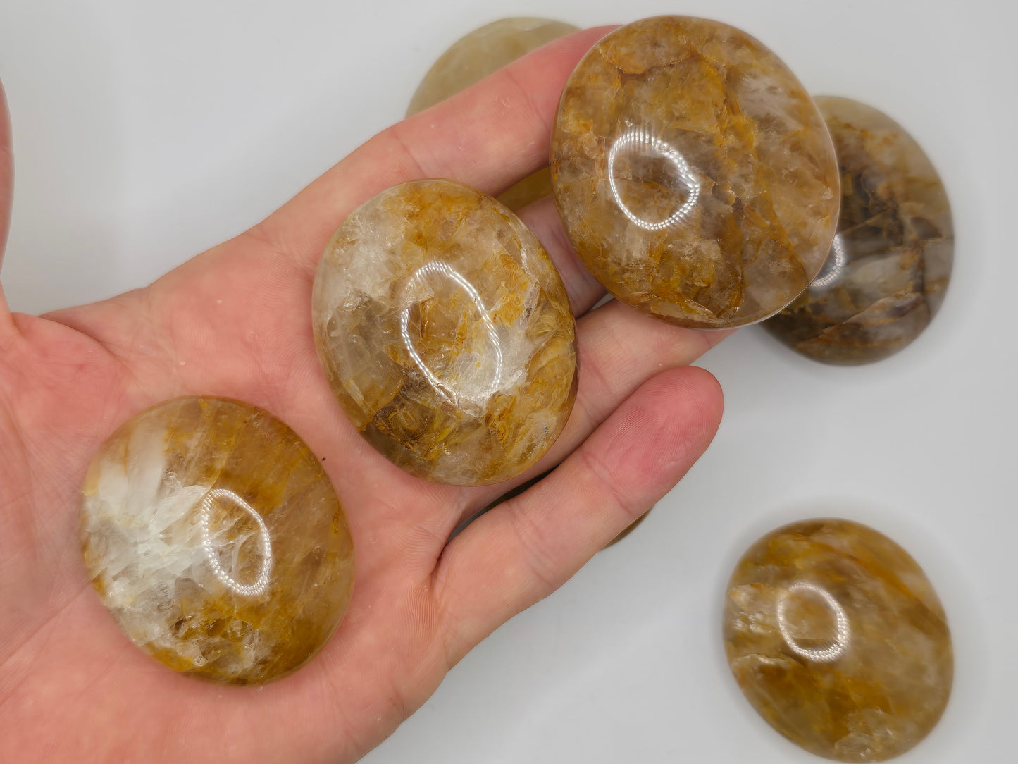 Golden Healer Palmstone