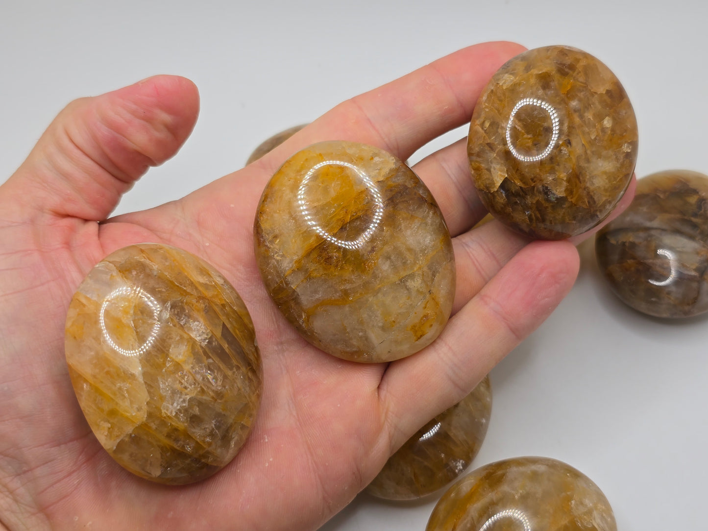 Golden Healer Palmstone