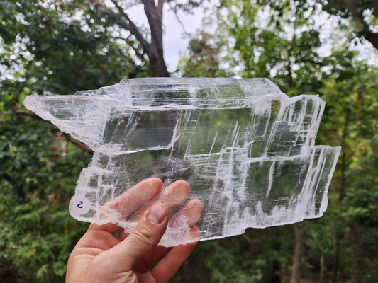 Large True Selenite Crystal Plate