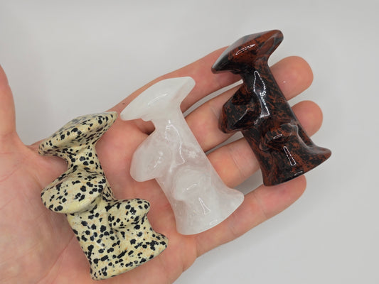 Mushroom Crystal Carving || Pick your stone || High-Quality Crystal Mushrooms