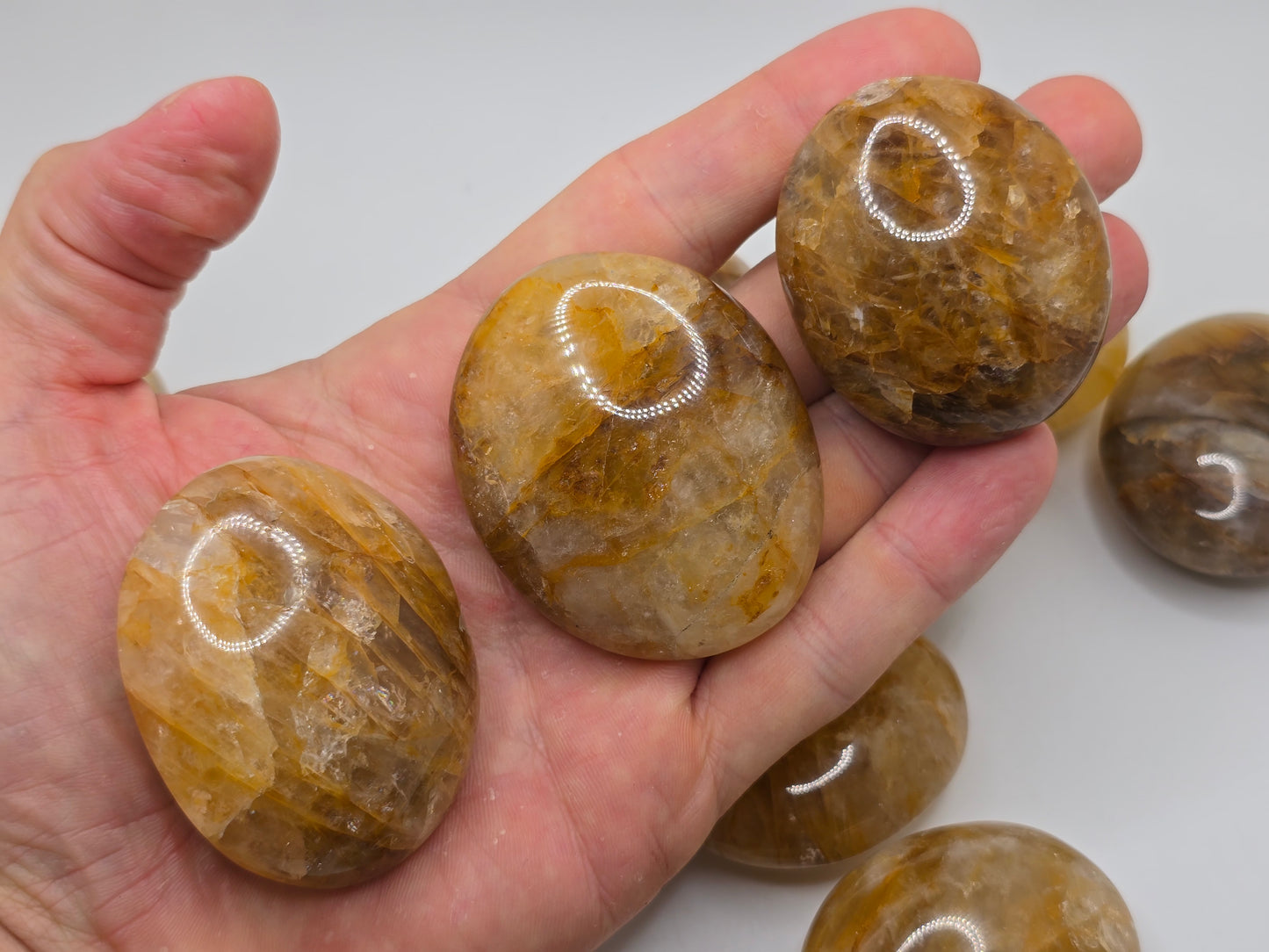 Golden Healer Palmstone