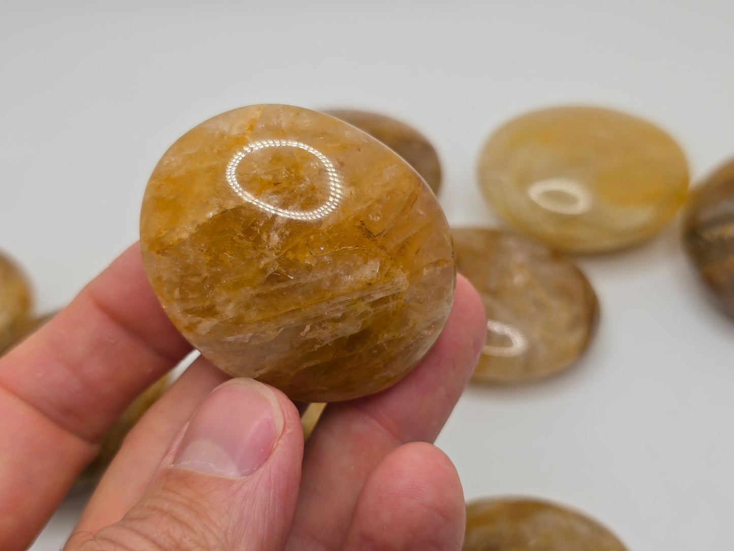 Golden Healer Palmstone
