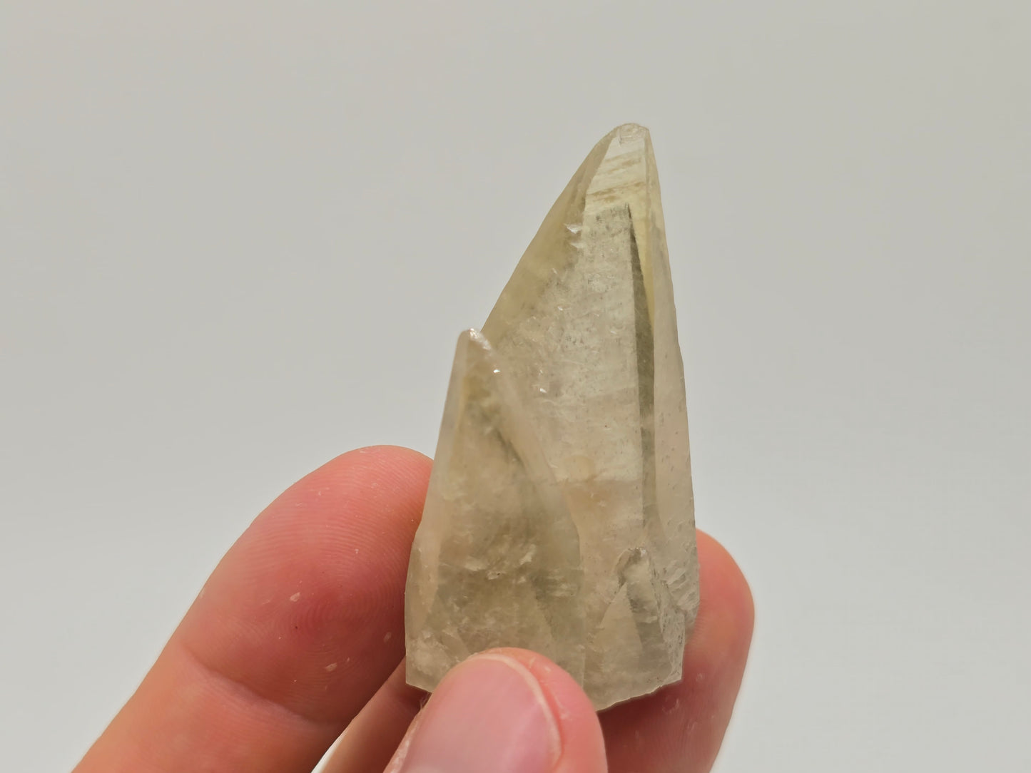 Sweetwater Calcite Point with Chalcopyrite || #100