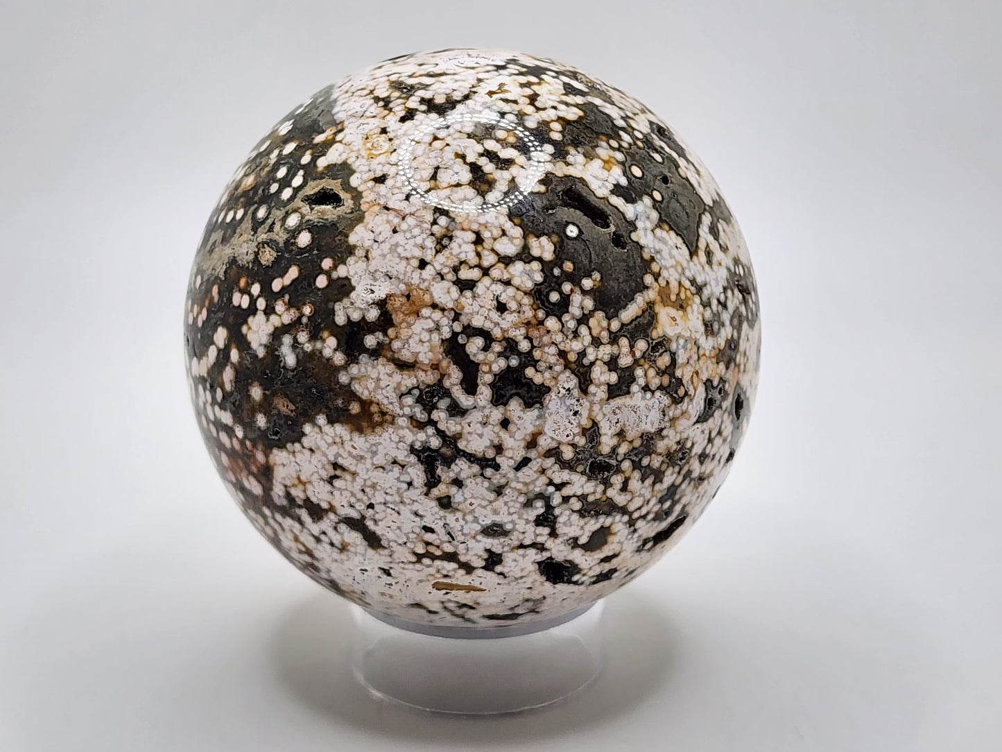 Veinless Ocean Jasper Sphere