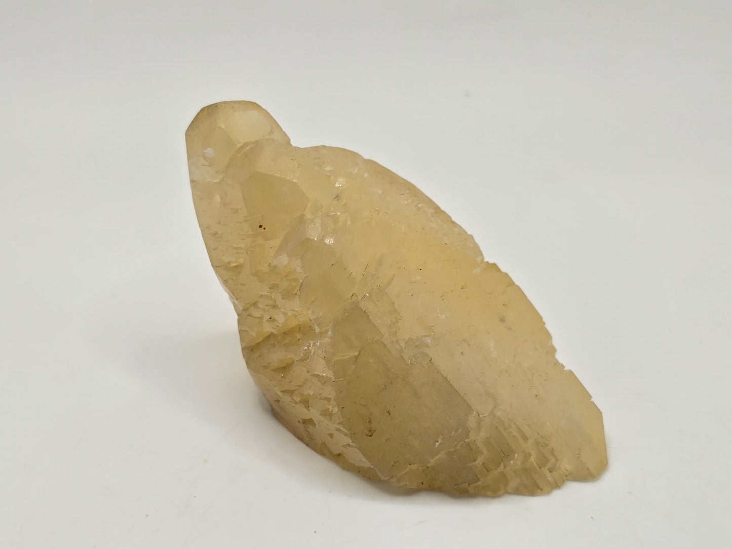 Sweetwater Calcite Point with Chalcopyrite Phantom || #95