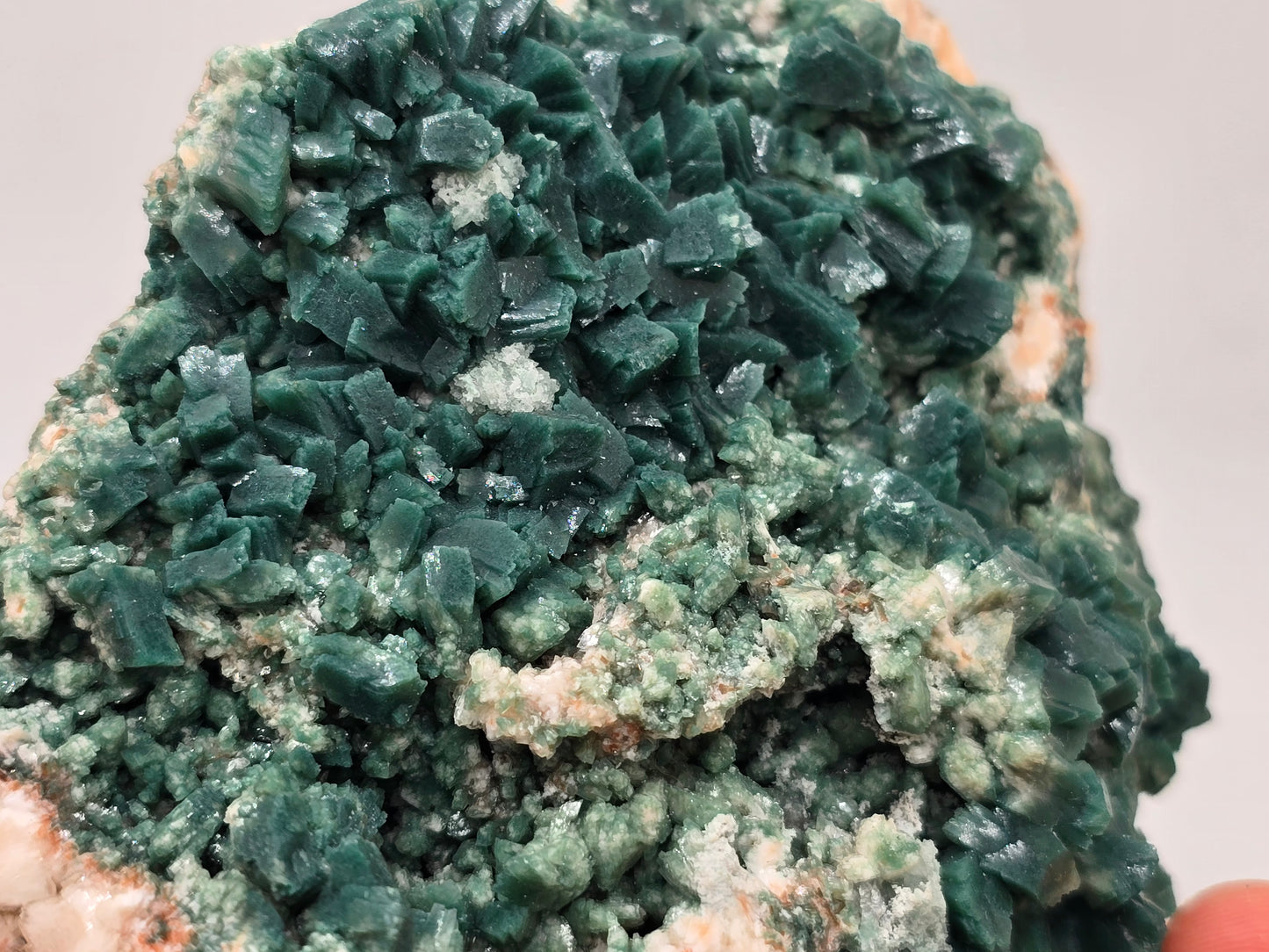 Green Heulandite and Stillbite Cluster || #80