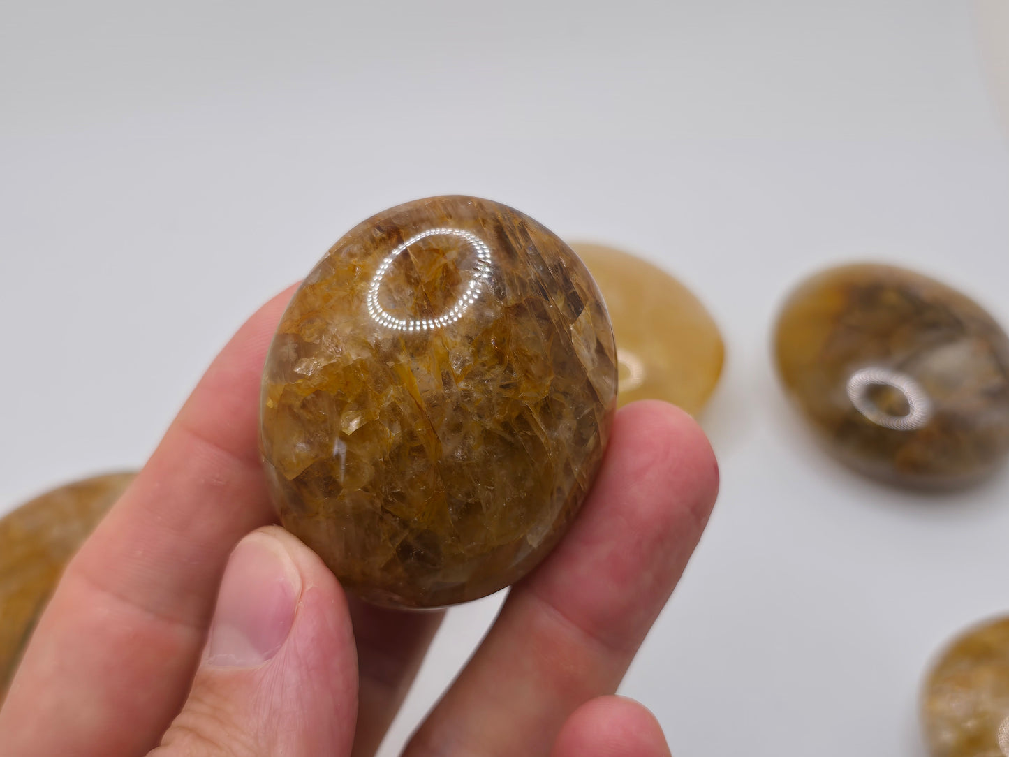 Golden Healer Palmstone