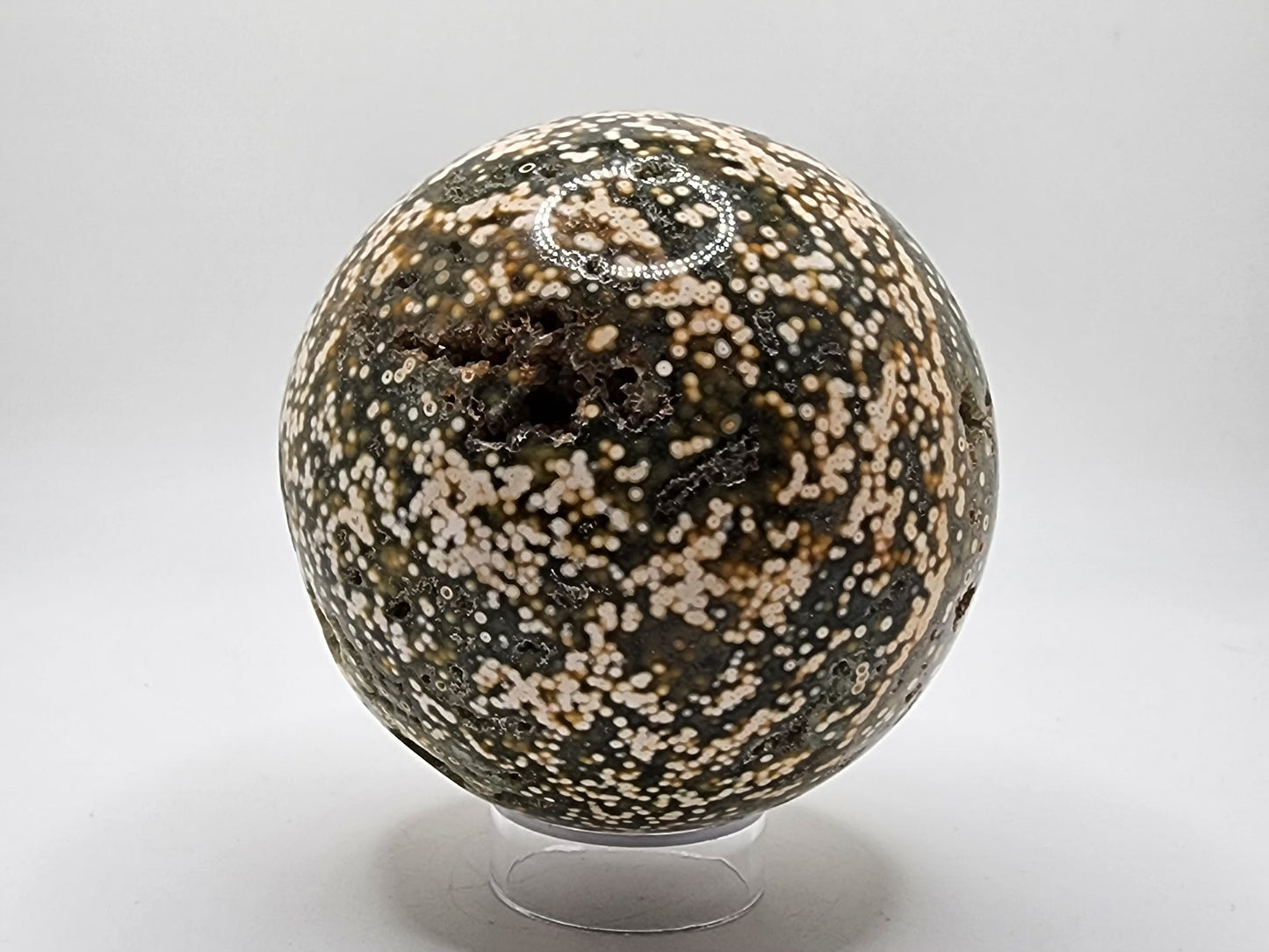 Veinless Ocean Jasper Sphere