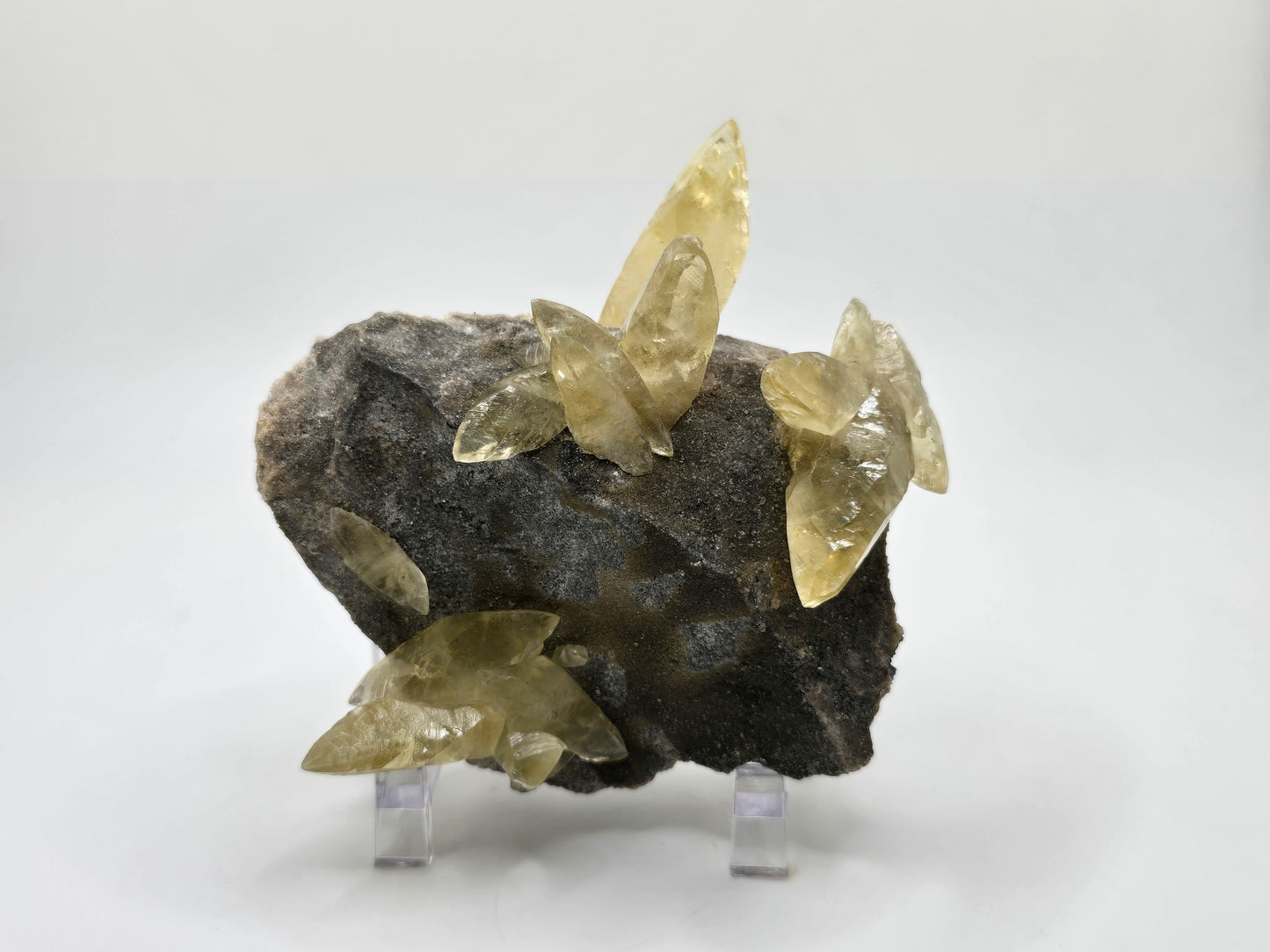 Sweetwater Calcite Cluster with Maracsite || #102