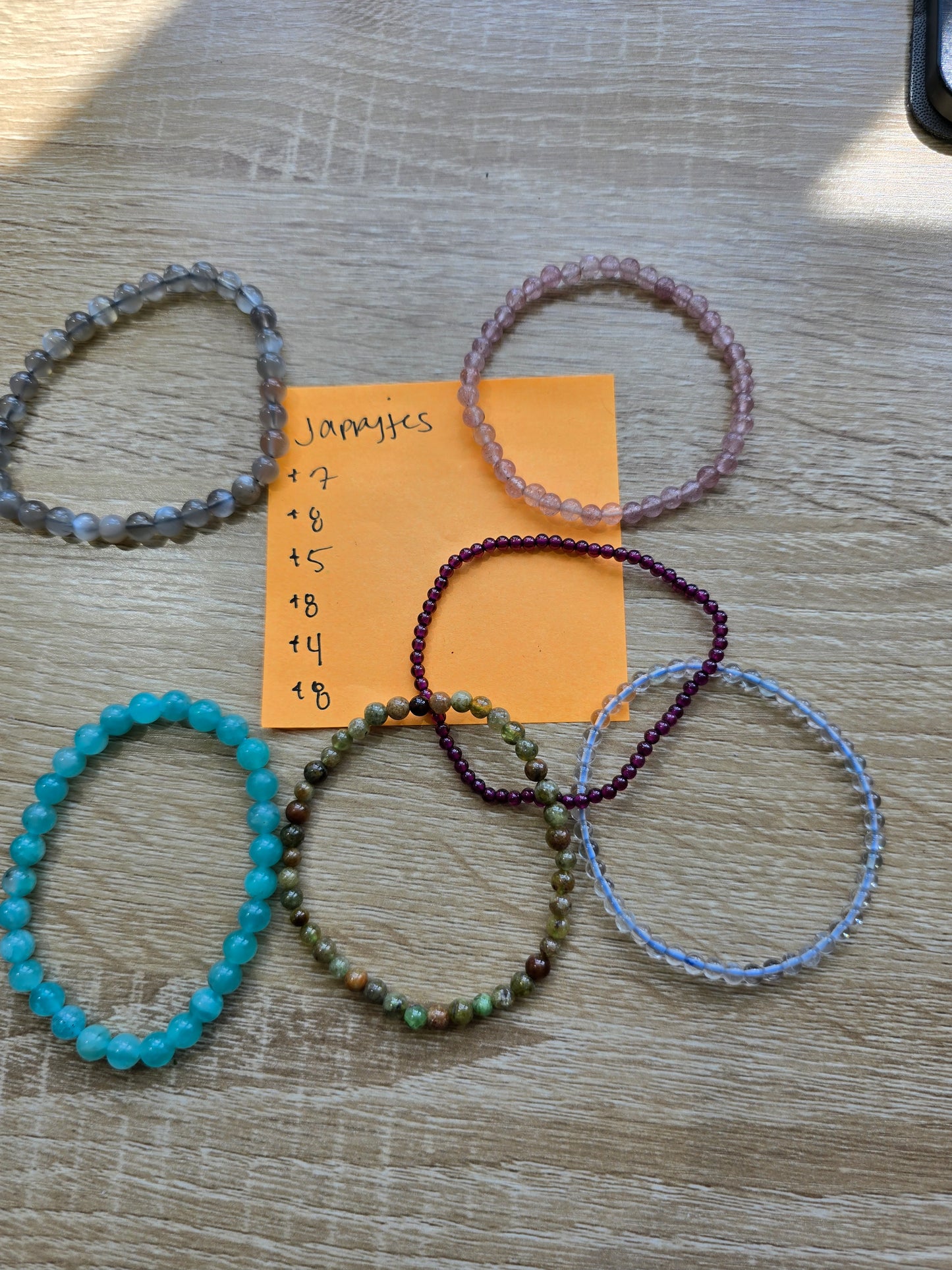 Jappyjess 8/23 Bracelet Order