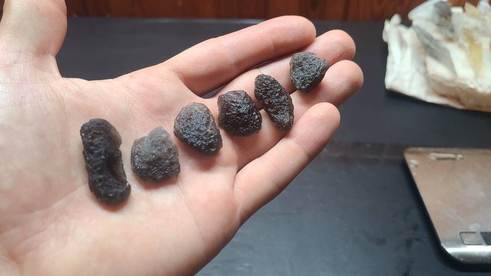 1-30g Agni Manitite, Raw Tektite, Cintamani Stone || Pearl of Fire - Pseudo-Tektite from Indonesia || Choose Your Size