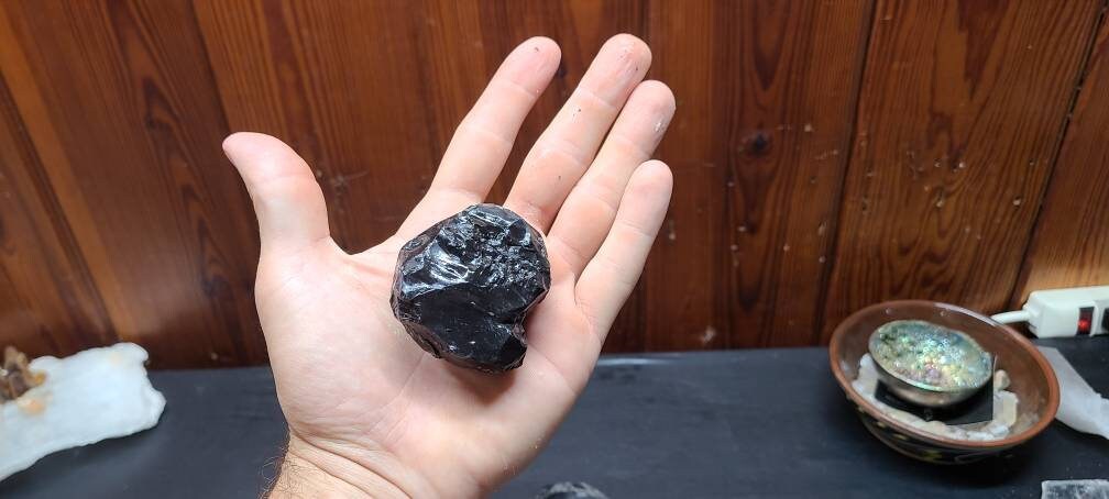 Obsidian Marbles || Naturally Tumbled! ||Grounding Obsidian Stone || Ethically Sourced Utah Obsidian || Choose Your Size