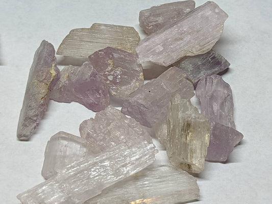Raw Kunzite- Kunzite Crystals || 1-12g || Choose Your Size