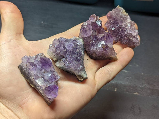 Raw Light Purple Amethyst || Raw Purple Amethyst Crystal Cluster || Choose Your Size