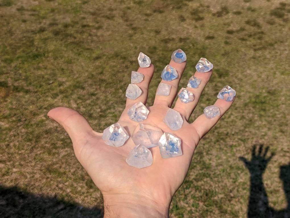 Raw Apophyllite Points || pick your size || Indian Zeolite Crystal || Apophyllite Crystal || Reiki Crystal