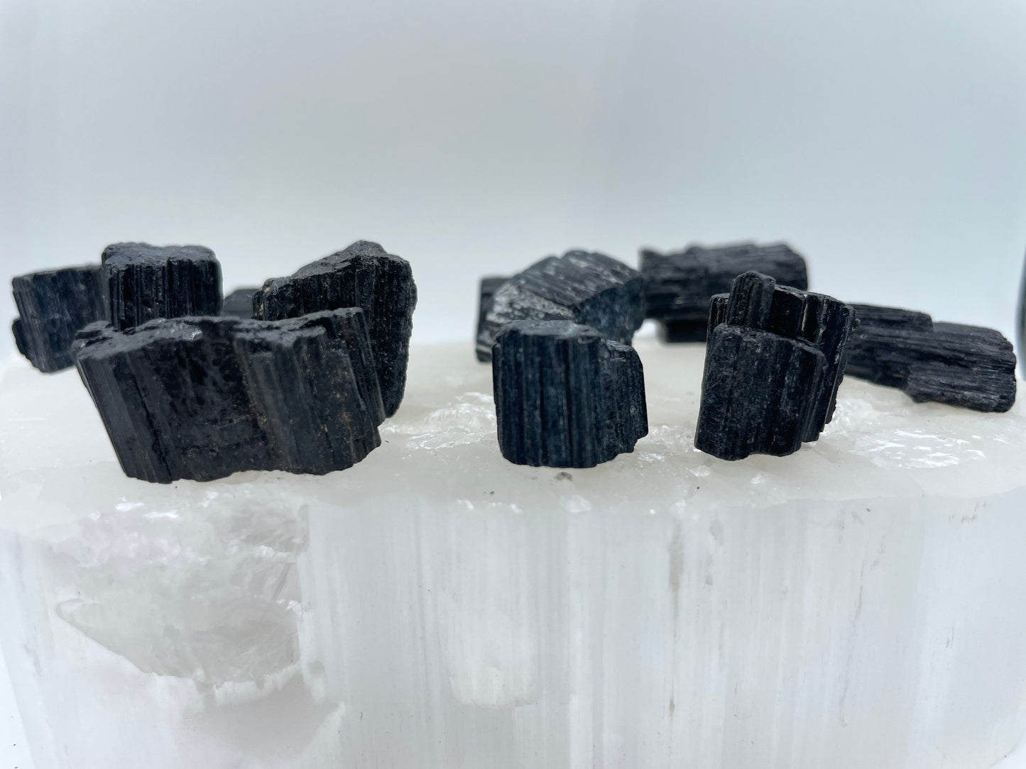 Black Tourmaline || Raw Black Tourmaline|| Black Tourmaline Crystal || Choose your Size