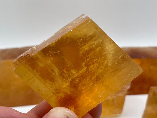 Optical Calcite Crystal || Golden Calcite || Optical Calcite Stone || Raw Golden Optical Calcite || Choose Your Size & Color