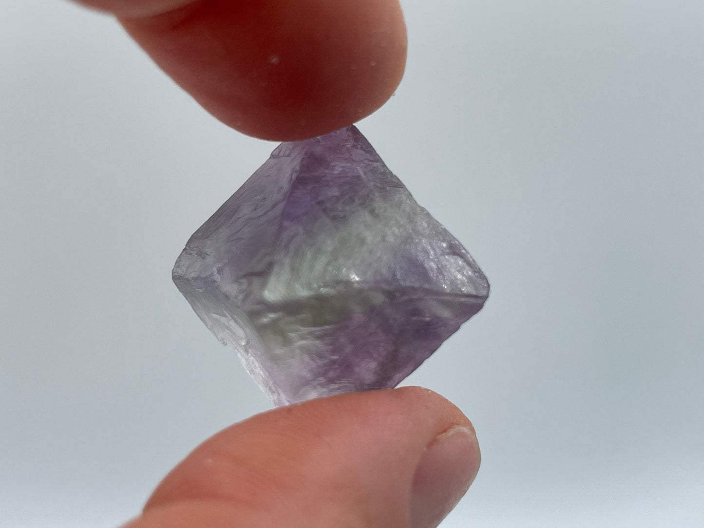 Purple Fluorite Octahedron ||  Fluorite Crystal || Purple Fluorite Crystal || Choose Your Size