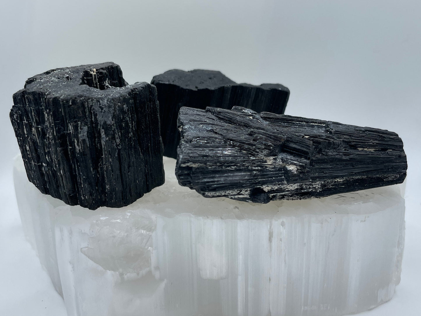 Black Tourmaline || Raw Black Tourmaline|| Black Tourmaline Crystal || Choose your Size