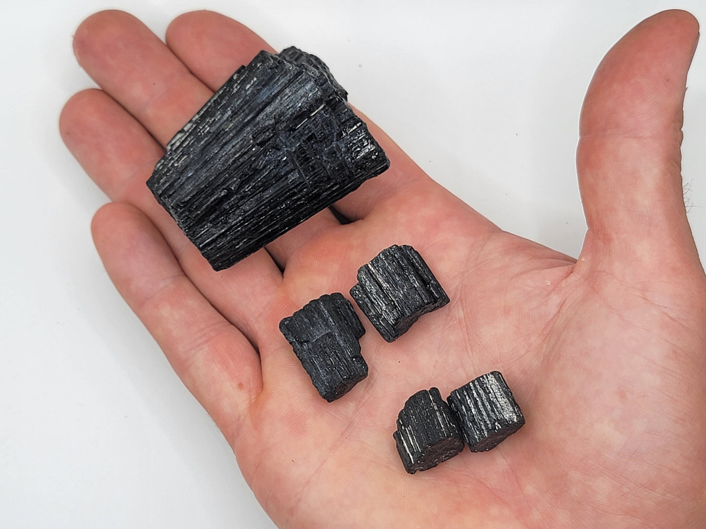 Black Tourmaline || Raw Black Tourmaline|| Black Tourmaline Crystal || Choose your Size