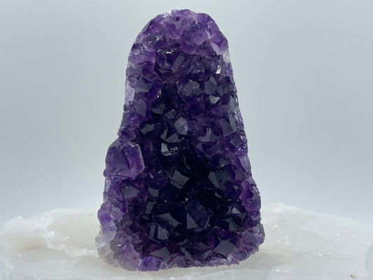 Raw Purple Amethyst Tower || Raw Uruguay Amethyst Crystal Tower || Gemmy Purple Amethyst Tower || Amethyst Cluster Tower