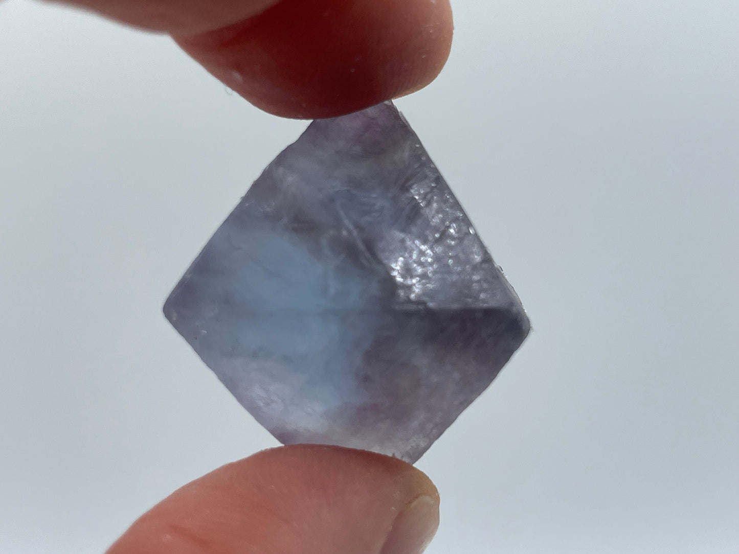 Purple Fluorite Octahedron ||  Fluorite Crystal || Purple Fluorite Crystal || Choose Your Size