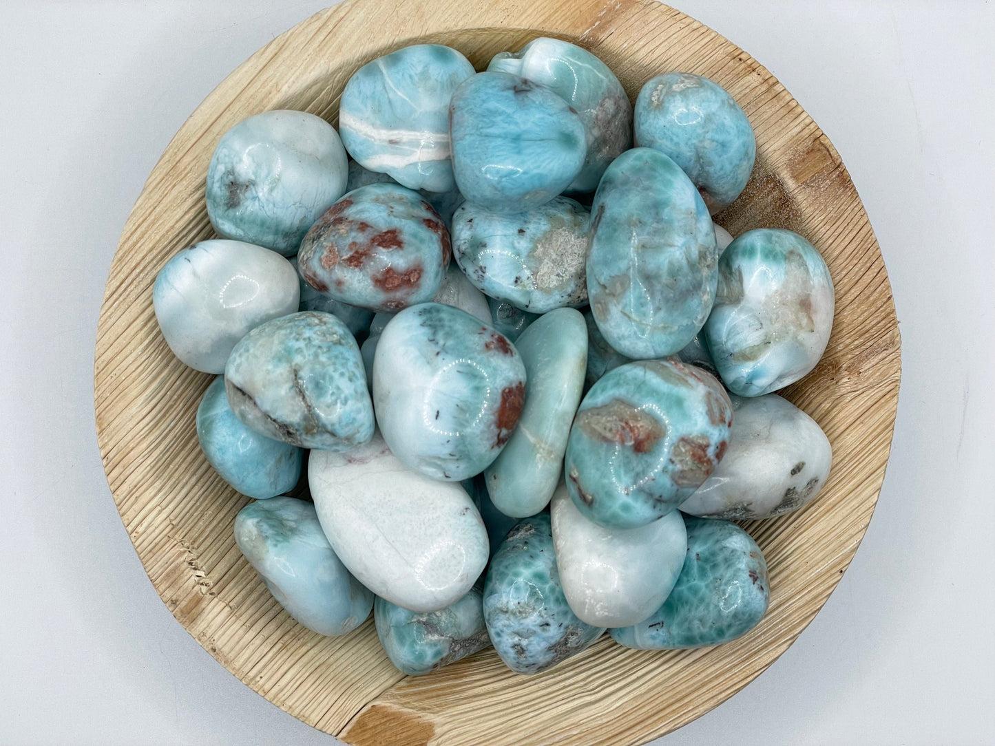 Larimar Tumble || Larimar Stone || Larimar Tumbled Stone || Pick your size