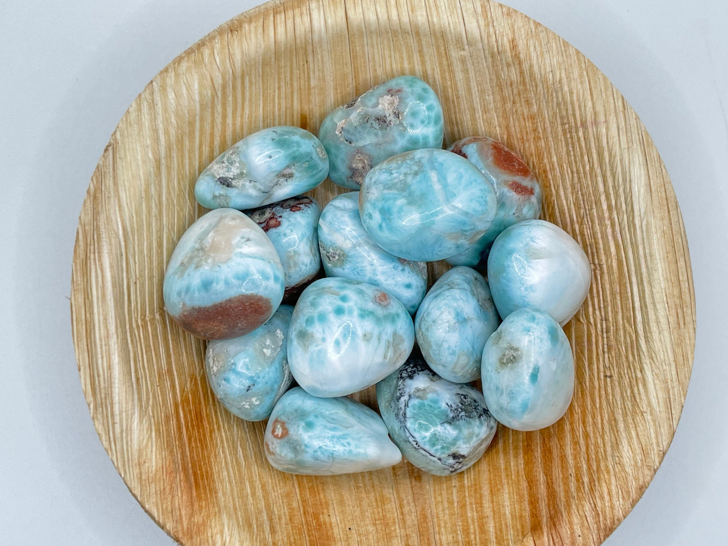 Larimar Tumble || Larimar Stone || Larimar Tumbled Stone || Pick your size